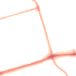 Night-time road noise heatmap for FY4 3NF