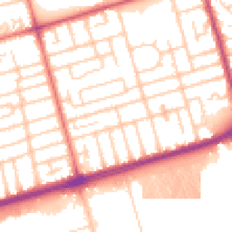 Daytime road noise heatmap for FY4 3QH