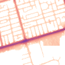Daytime road noise heatmap for FY4 3QP