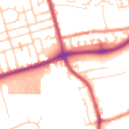 Daytime road noise heatmap for FY4 3RW
