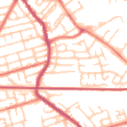 Daytime road noise heatmap for FY4 4AF