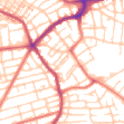 Daytime road noise heatmap for FY4 4BD