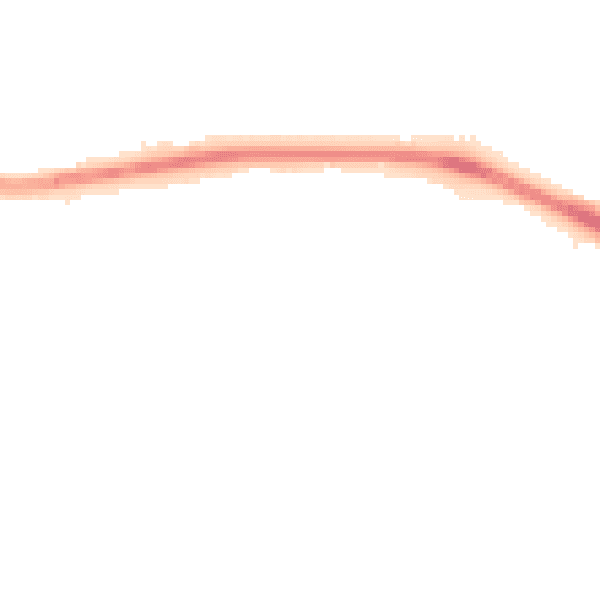 Night-time road noise heatmap for FY4 4RQ