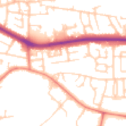 Daytime road noise heatmap for FY4 4SF