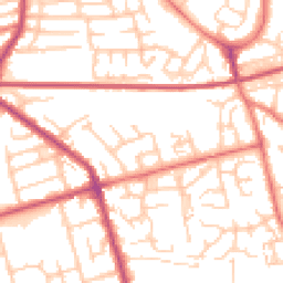 Daytime road noise heatmap for FY4 5AS