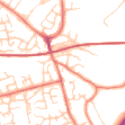 Daytime road noise heatmap for FY4 5BP