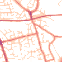Daytime road noise heatmap for FY4 5DA