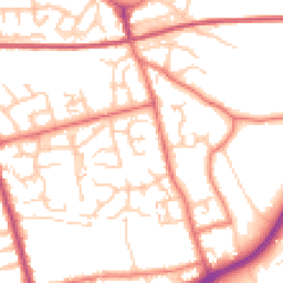 Daytime road noise heatmap for FY4 5FA