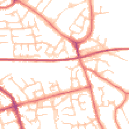 Daytime road noise heatmap for FY4 5FL