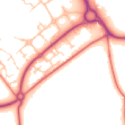 Daytime road noise heatmap for FY4 5FT