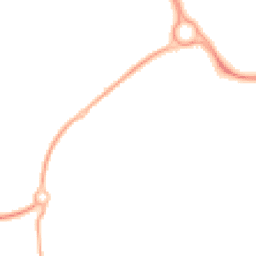 Night-time road noise heatmap for FY4 5FT