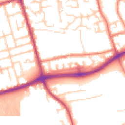 Daytime road noise heatmap for FY4 5GX