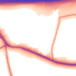 Daytime road noise heatmap for FY4 5JL