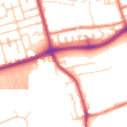 Daytime road noise heatmap for FY4 5NA
