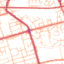 Daytime road noise heatmap for FY4 5RG