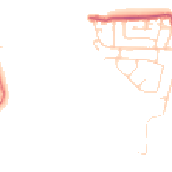 Daytime road noise heatmap for FY6 0AA