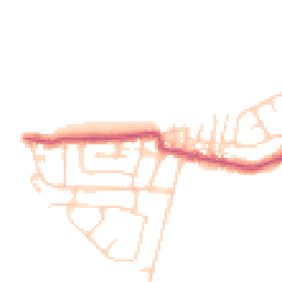 Daytime road noise heatmap for FY6 0BH