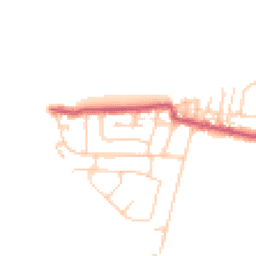 Daytime road noise heatmap for FY6 0BL