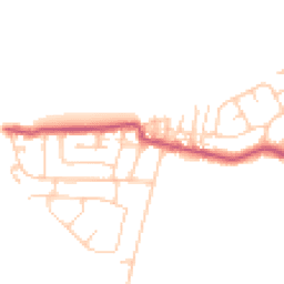 Daytime road noise heatmap for FY6 0BN