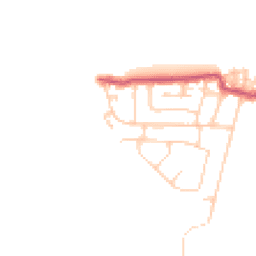 Daytime road noise heatmap for FY6 0BX
