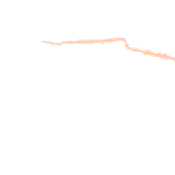 Night-time road noise heatmap for FY6 0DB