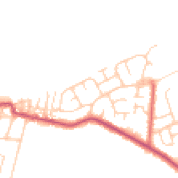 Daytime road noise heatmap for FY6 0DL