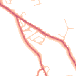 Daytime road noise heatmap for FY6 0ED