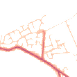 Daytime road noise heatmap for FY6 0EP