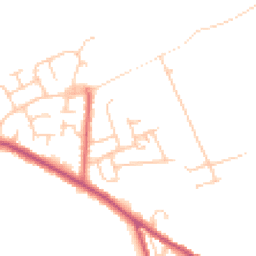 Daytime road noise heatmap for FY6 0EY