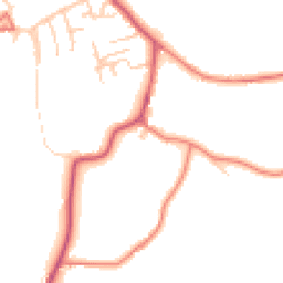 Daytime road noise heatmap for FY6 0FX