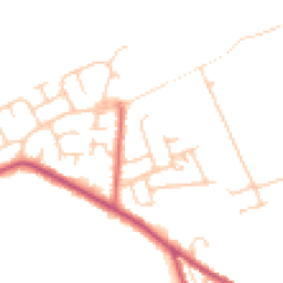 Daytime road noise heatmap for FY6 0HA