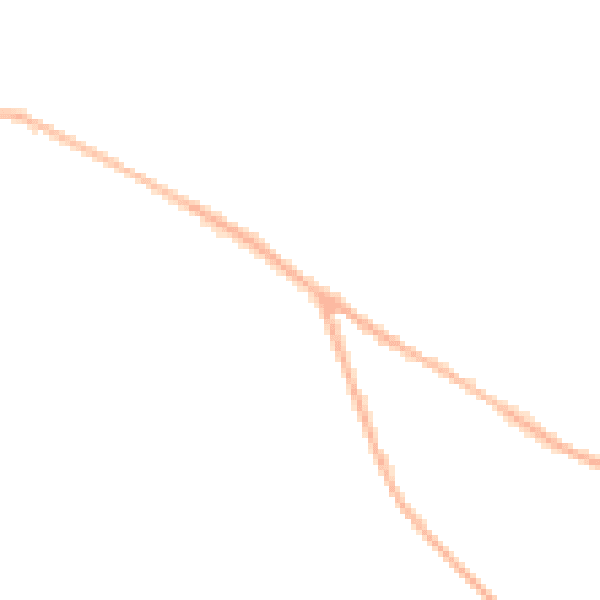 Night-time road noise heatmap for FY6 0JU