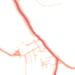Daytime road noise heatmap for FY6 0LA