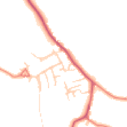 Daytime road noise heatmap for FY6 0LF