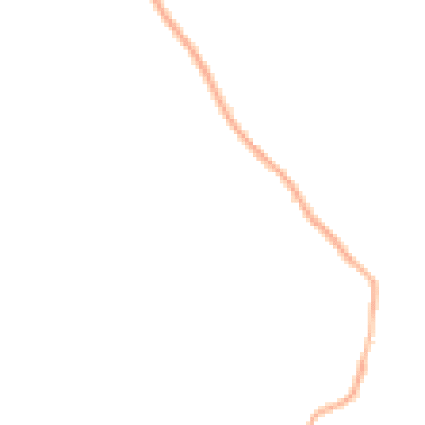 Night-time road noise heatmap for FY6 0LG