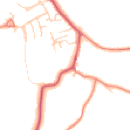 Daytime road noise heatmap for FY6 0LL