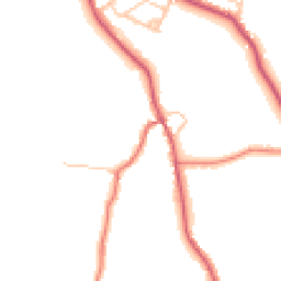 Daytime road noise heatmap for FY6 0NG