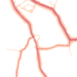 Daytime road noise heatmap for FY6 0NN