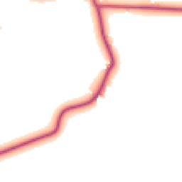 Daytime road noise heatmap for FY6 0PQ