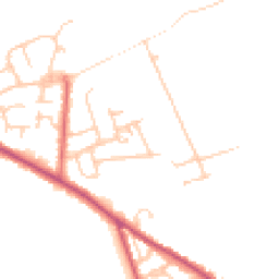 Daytime road noise heatmap for FY6 0PU