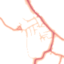 Daytime road noise heatmap for FY6 0QA