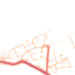 Daytime road noise heatmap for FY6 0QE