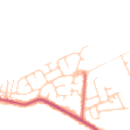 Daytime road noise heatmap for FY6 0QF
