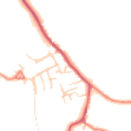 Daytime road noise heatmap for FY6 0QU