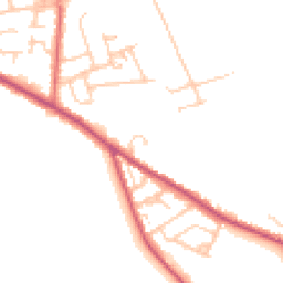 Daytime road noise heatmap for FY6 0QX