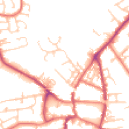 Daytime road noise heatmap for FY6 7AG