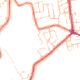 Daytime road noise heatmap for FY6 7NX