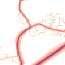 Daytime road noise heatmap for FY6 7RD