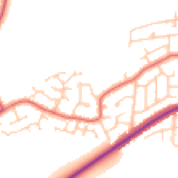 Daytime road noise heatmap for FY6 7RW