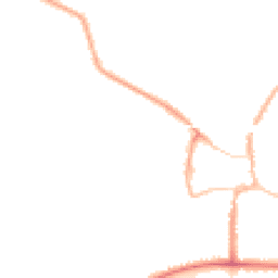 Night-time road noise heatmap for FY6 7SF